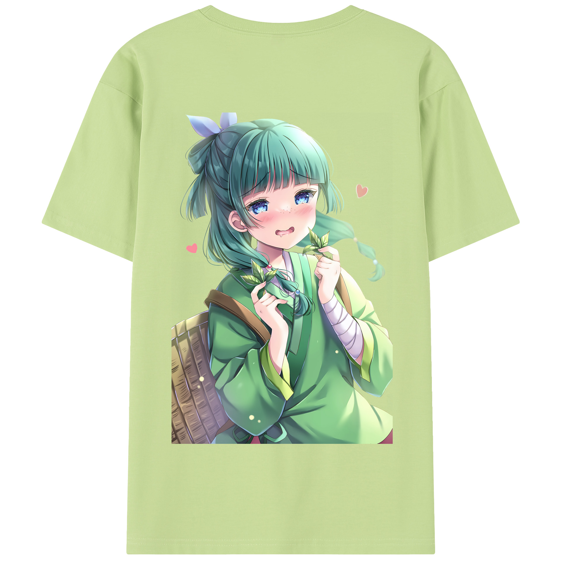 （画像用） 薬屋のひとりごと The Apothecary Diaries 綿100％半袖Tシャツ（背面プリント）